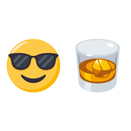😎🥃 Emoji Domain EmojiOne rendering